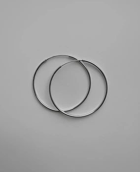 Сережки-кільця "Classic", 42мм