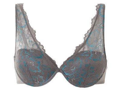Бюстгальтер с кружевом для женщины Esmara LYCRA® 473536 80C Серый