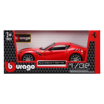 Коллекционная автомодель Bburago Ferrari F12tdf 1:32 металлическая красная 18-43067