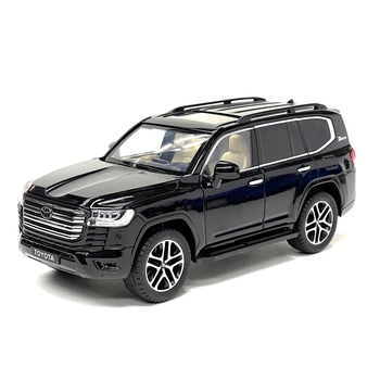 Автомодель металлическая TechnoDrive Toyota Land Cruiser 1:24 с открывающимися дверями KM08222
