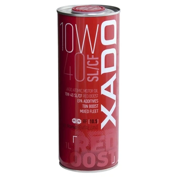 Олива моторна XADO Atomic Oil 10W-40 SL/CF Red Boost 1 л