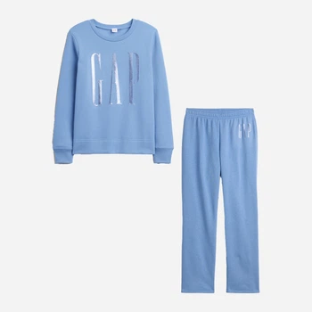 Спортивный костюм женский на флисе GAP 439911091 XL Голубой (1162424505)