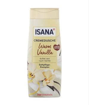 Крем-гель для душа ISANA Warm Vanilla, 300мл