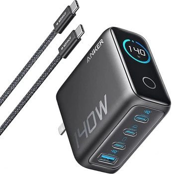 Зарядное устройство ANKER A2697 140W GaN Type-C Dark Grey