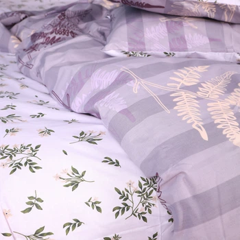Простирадло Бязь 17-0668 Grey Blooms 220*240