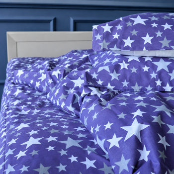Простынь Бязь 17-0976 Dreamy Stars 200*220