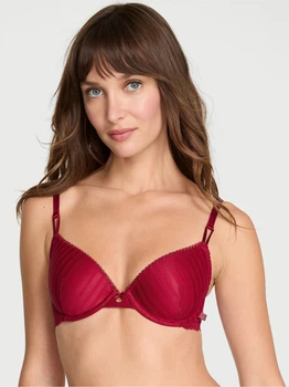 Бюстгальтер с косточками Victoria's Secret 11628337 38D Красный (1162476918)