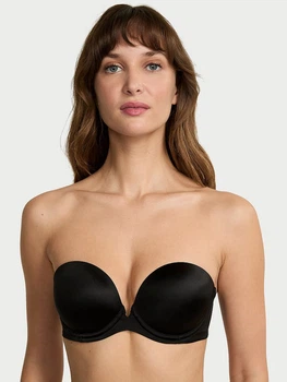Бюстгальтер с Push-up с косточками Victoria's Secret 282492721 34A Черный (1162351137)