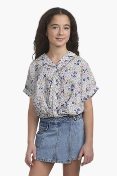 Сорочка для дівчинки Levi's 122-128(см) Квітковий принт (157638)
