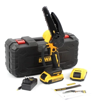 Аккумуляторная мини пила DeWalt DCM155N шина 15 см аккумулятор 24V зарядное устройство Кейс 2 АКБ