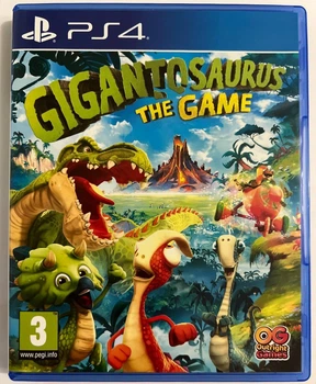 Диск для PlayStation 4 - Gigantosaurus The Game, русская версия, Б/У