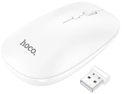Бездротова миша Hoco GM15 Art 2.4G/Bluetooth Wireless White