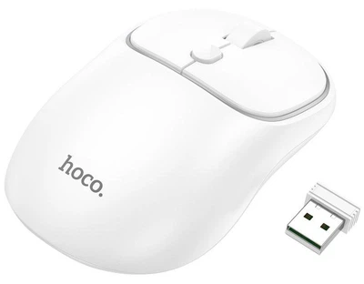 Бездротова миша Hoco GM25 Royal 2.4G/Bluetooth Wireless Mouse Space White