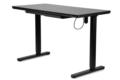 Регульований стіл Barsky StandUp black glass 1200*600 BST-11new