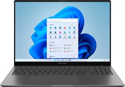 Ноутбук ASUS Vivobook S16 S5608QA-MB194W (90NB19C2-M00D70) Matte Gray