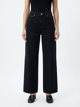 Джинси NA-KD чорний LVDQL825 38