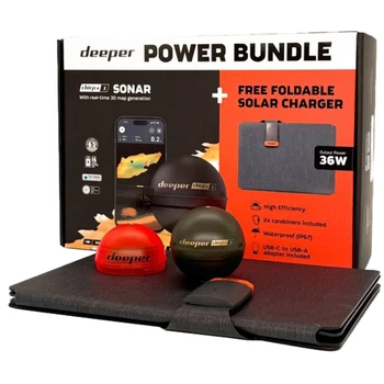Эхолот Deeper Chirp+ 3.0 (Power Bundle with Solar Panel)