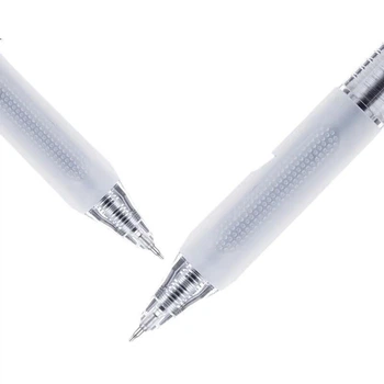 Ручка для экзаменов M&G Stationery, специальная рукоятка, 0,5 мм, черная, выдвижная, гелевая, с пулевидным наконечником, студенческая ручка, 12 шт./коробка AGPJ3401 Экзаменационная