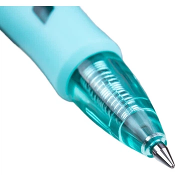 Deli [Самый продаваемый товар] Ультрагладкая гелевая ручка Signature Pen с пулевидным наконечником 0,5 мм, выдвижной стержень, стильные канцелярские принадлежности, черная, 12 ручек в коробке S09