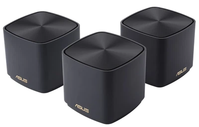 Система WiFi-Mesh ASUS ZenWiFi XD4 PLUS AX1800, 1xGE LAN, 1xGE WAN, 3мод, черный