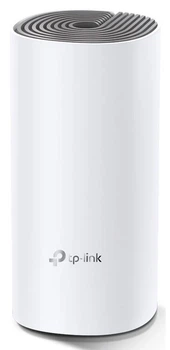 Система WiFi-Mesh TP-LINK Deco E4, AC1200, 2xFE LAN/WAN, 1 модуль.