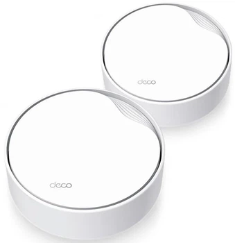 Система WiFi-Mesh TP-LINK Deco X50 AX3000, 1xGE LAN/WAN, 1x2,5GE LAN/WAN, 2 модуля, PoE.