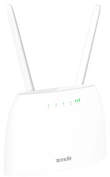 Маршрутизатор TENDA 4G06C N300, 4G/LTE, 1xFE LAN, 1xFE LAN/WAN, 1xRJ11, слот для SIM-карты.