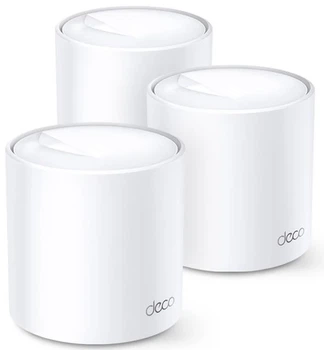Система WiFi-Mesh TP-LINK Deco X20 AX1800, 1xGE LAN, 1xGE WAN, 3 модуля