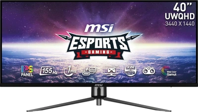Монитор MSI MAG401QR 40" IPS 3440x1440 155Гц 1мс USB-C HDR400