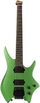 Безголова електрогітара HILS HN3 S/MEG (Satin Metallic Emerald Green)