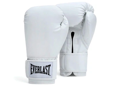 Тренувальні рукавички EVERLAST Classic Boxing Gloves 14 унцій білий (5925)