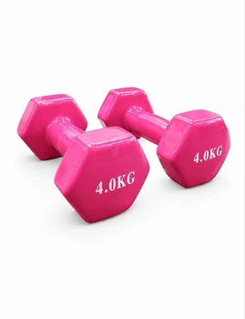 Гантели Bavar Sport (2 по 4 кг) виниловые розовый