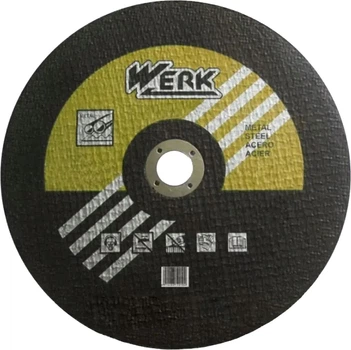 Відрізний круг для металу 230х2,5х22,2 WERK (WE201113/4131719) (34013)