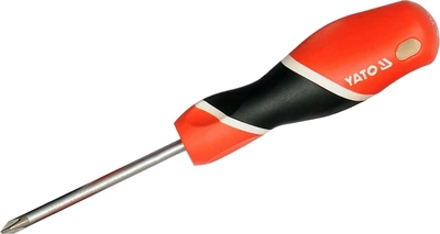Отвертка крестовая (Yato) Philips PH1x100 мм с магнитным наконечником (YT-25924)