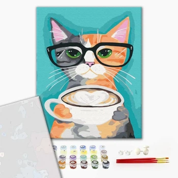 Кот и кофе