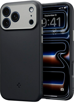 Etui plecki Spigen Nano Pop MagSafe do Apple iPhone 18 Pro/17 Pro Black (8800337253030)