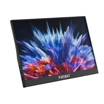 Монитор 15.6" Firebat FB15, Black, WLED, IPS, 1920x1080, 16:9, 3 мс, 60 Гц, 300 кд/м², 1000:1 Noname (2000003573400)