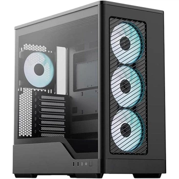 Корпус AeroCool D520A-BK-v1 Black (ACCM-DS05143.11) [173292]