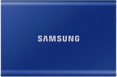 Внешний накопитель SSD, 1Tb, T7, Blue, Type-C 3.2 (Gen 2), 1050/1000 Мб/с Samsung (teh0033857)