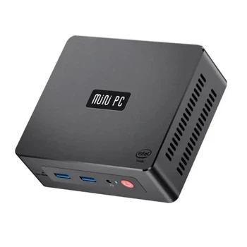 Неттоп GK Mini, Black, Pentium Silver J5005 (4x1.5-2.8 GHz), 8Gb DDR4 3200 MHz SO-DIMM Beelink (teh0033232)