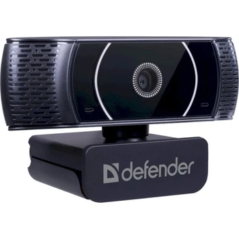 Веб-камера G-Lens 2590 QHD, Black, 2160x1440/30 fps, микрофон, автофокус Defender (teh0033989)