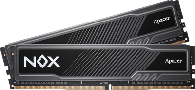 Оперативна пам'ять Apacer 32GB (2x16GB) DDR4 3200MHz NOX Black (AH4U32G32C28YMBAA-2)