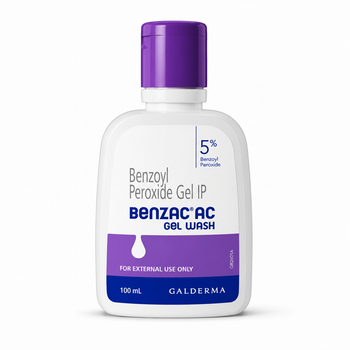 Benzac AC Gel Wash 5% гель для умывания с бензоил пероксидом от акне, 100 мл