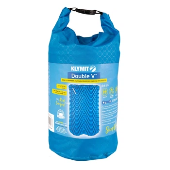 Надувний туристичний килимок Klymit Double V Sleeping Pad (Двомісний)