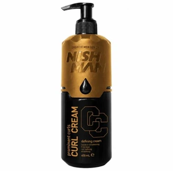 Крем для формування та фіксації кучерявого волосся Nishman Curl Cream, 400 мл