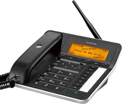Стационарный телефон Motorola 4G с поддержкой всех сетей, большим экраном, беспроводной, мобильный, офисный и домашний, с поддержкой China Mobile, China Unicom, China Telecom, а также SIM-карт для кабельного телевидения (FW300).