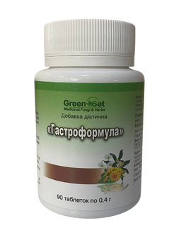 Фитобальзам Смесь противоязвенная гастроформула GreenSet 90 таблеток