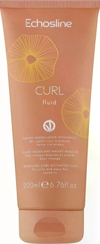 Моделюючий флюїд Echosline для кучерявого волосся Vegan Curl Fluid 200 мл