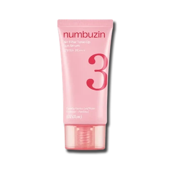 Тонуюча сонцезахисна сироватка для обличчя Numbuzin No.3 No Filter Tone-Up Sun Serum 02Glow