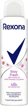 Антиперспірант-аерозоль Rexona, Свіжість білих квітів і лічі ,48 годин, 150 мл
